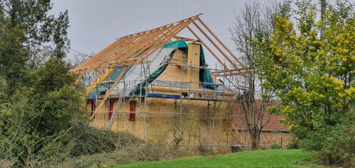 Ils ont attaqué la pose des ardoises