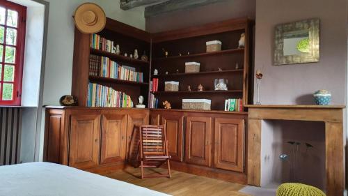 Chambre Ouagadougou - bibliothèque